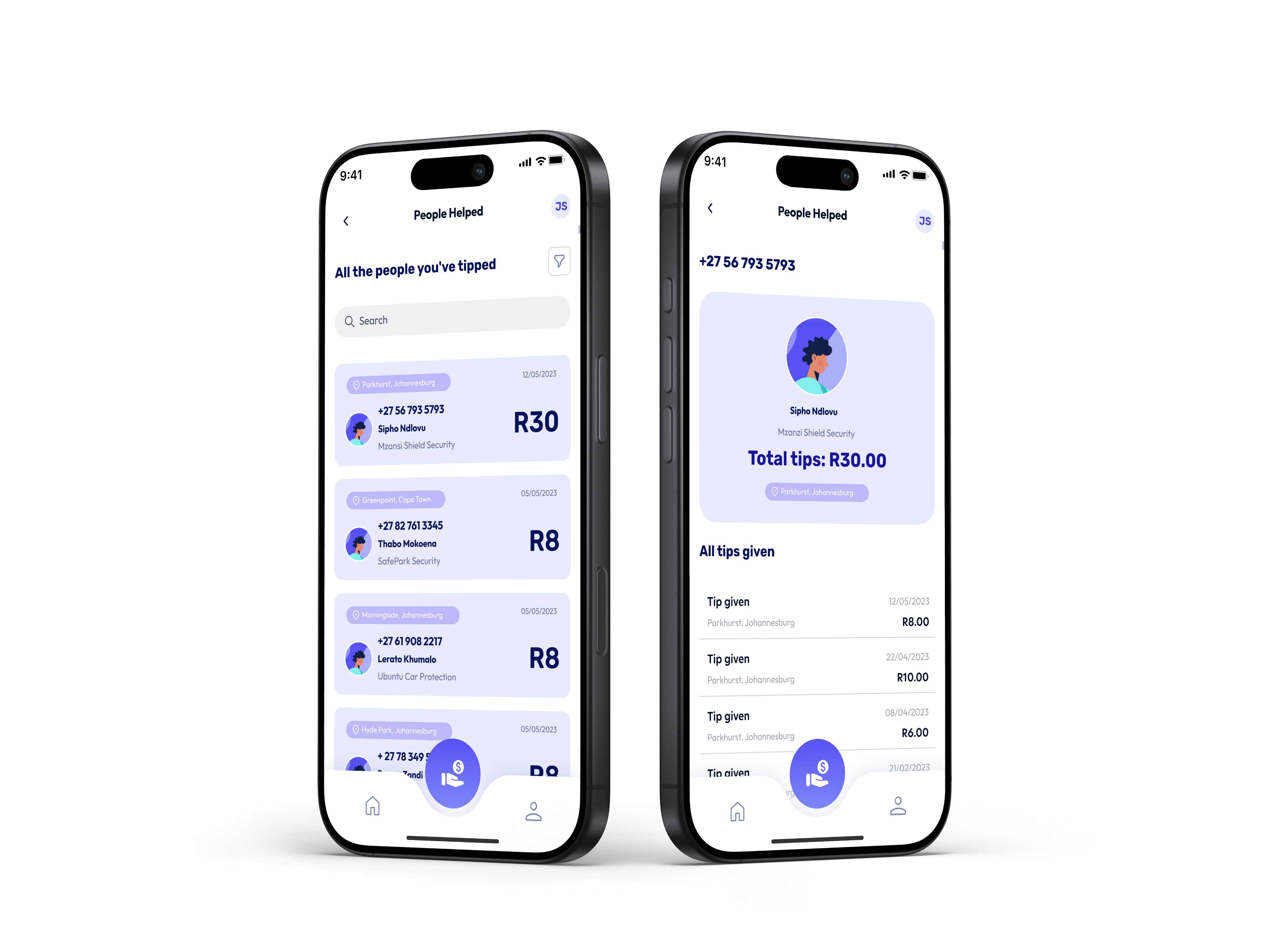 Danko payment journey displayed across mobile screens
