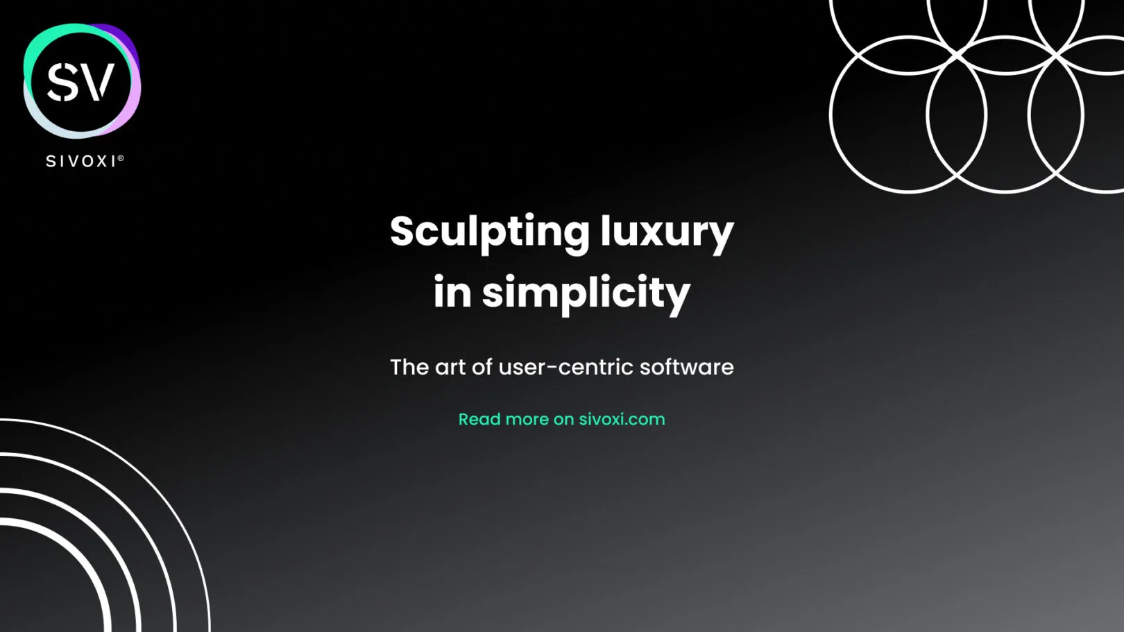 Elevate your deisgn with user-centric design. Image shows text heard on the 1st page.